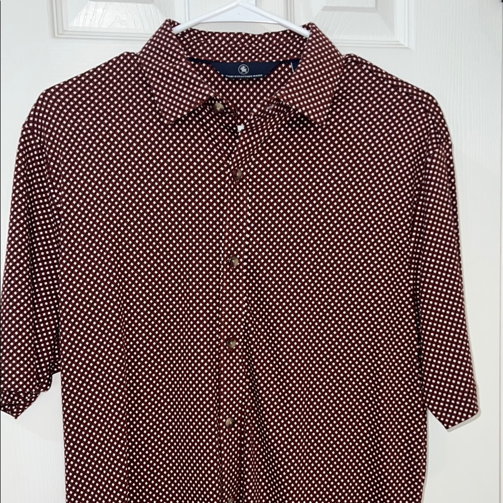 Hart Schaffner Marx Casual  Button Down Shirt